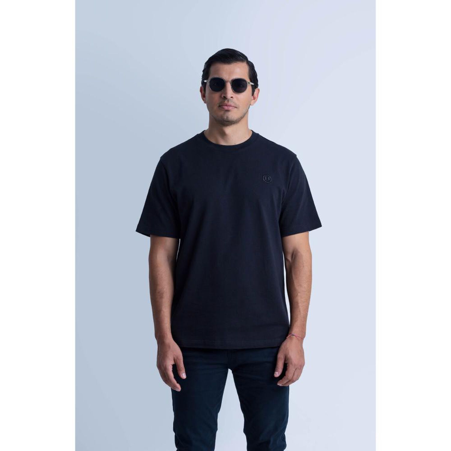 Polera Oversize Manga Corta Cuello Redondo Hombre Hummer image number 0.0