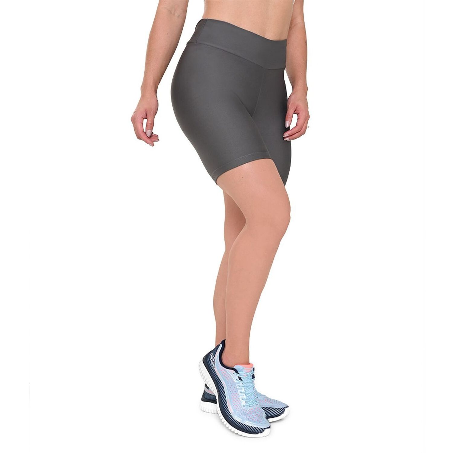 Calza Basic 6 Gris Mujer image number 2.0