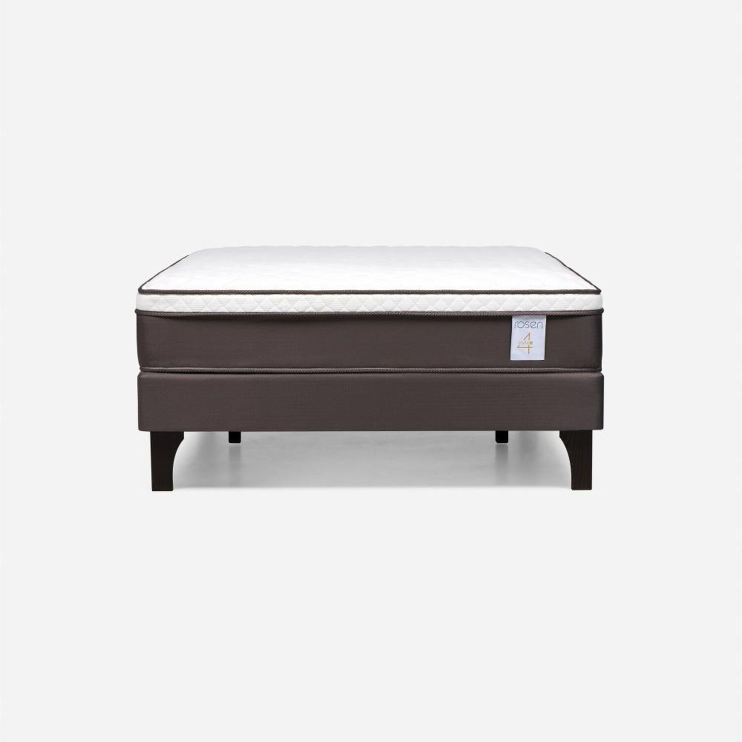 Cama Europea Rosen Style 4 Plus / Full / Base Normal image number 0.0