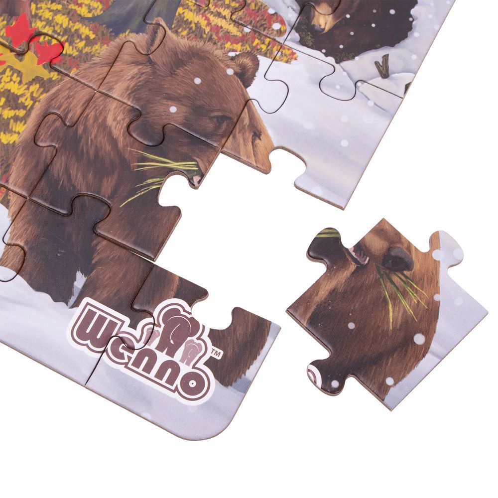Puzzle Oso 108 Piezas + Figuras image number 2.0