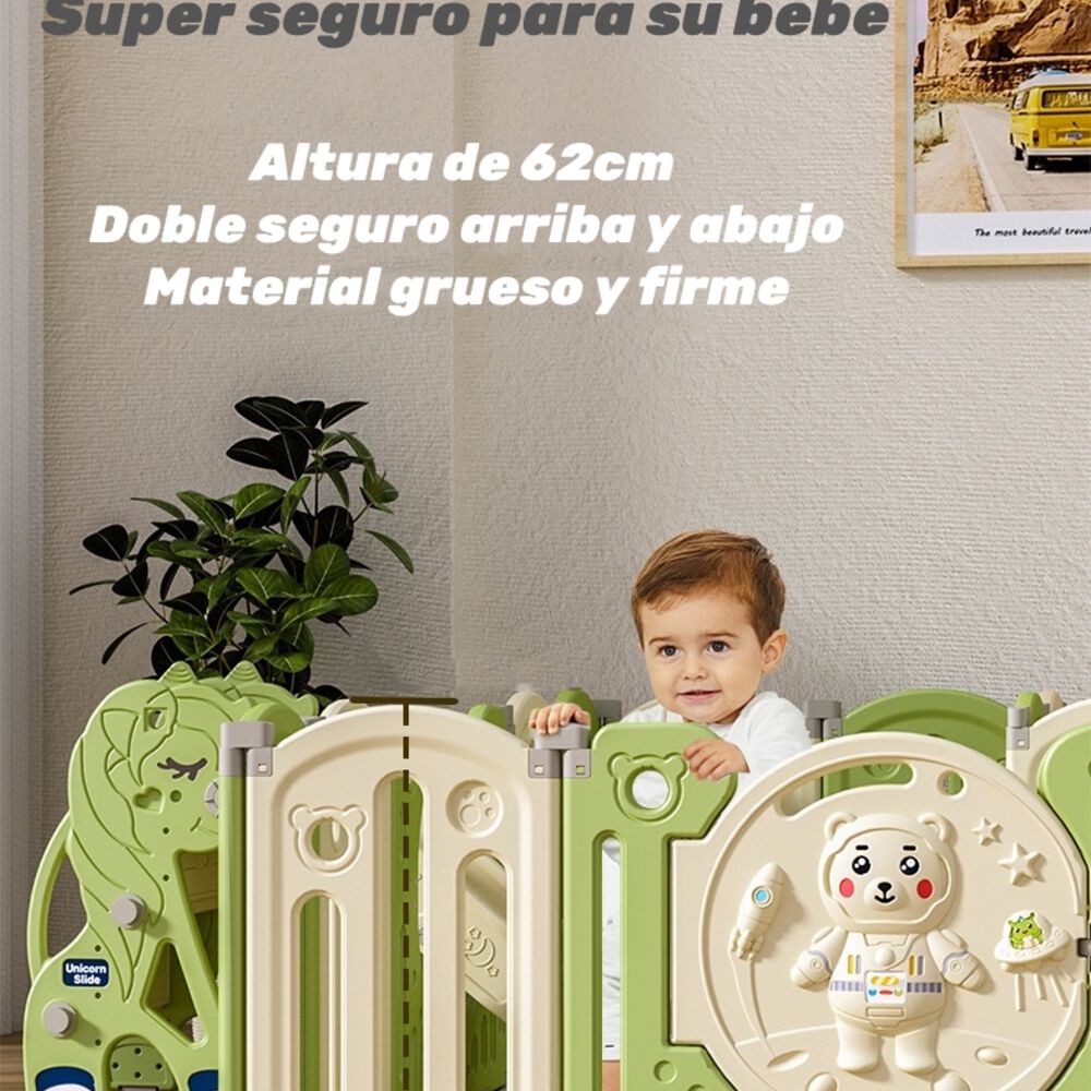 Corral Armado Multiposiciones Accesorios 153*160cm Lubabycas image number 2.0