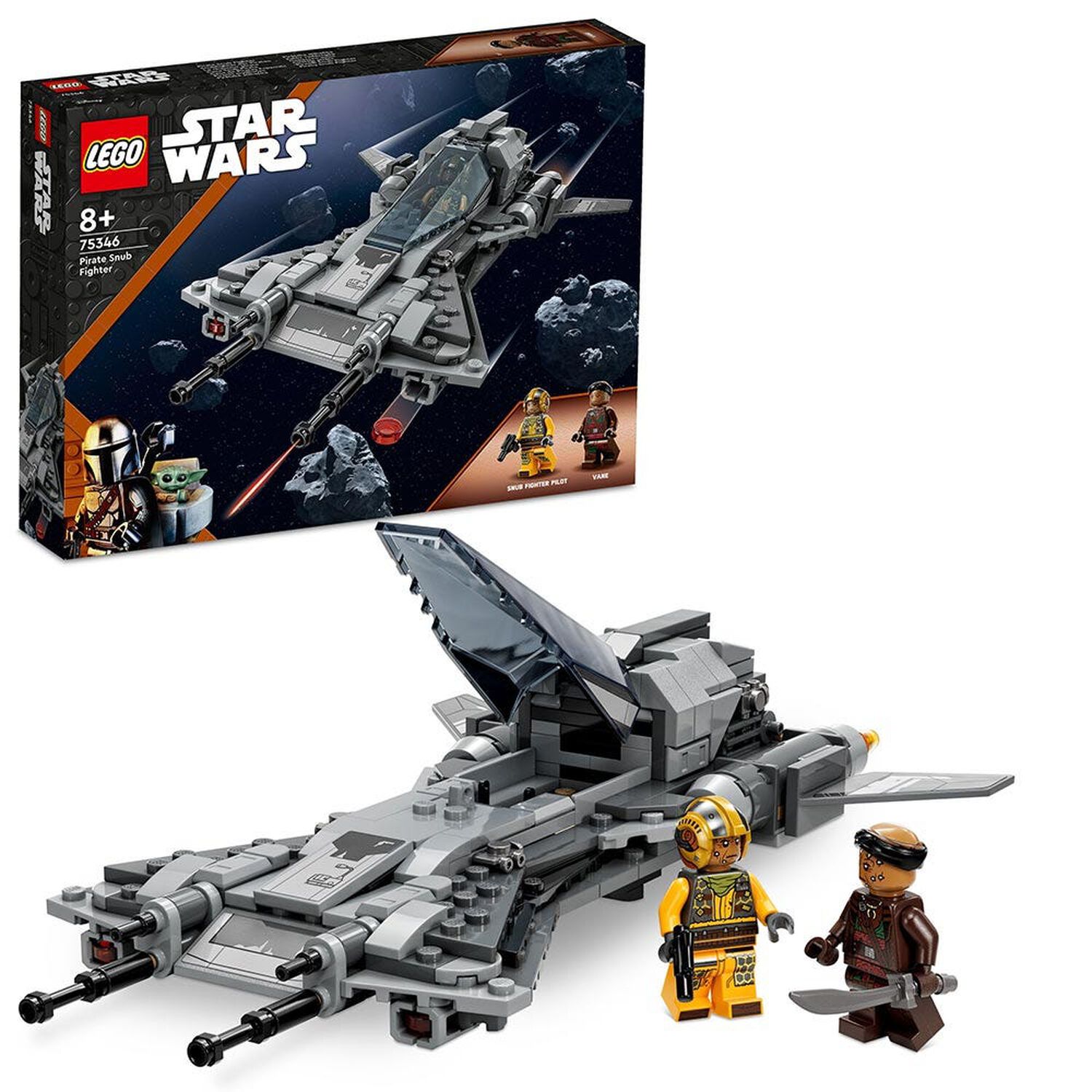 Lego Star Wars - Caza Snub Pirata - 75346 image number 0.0