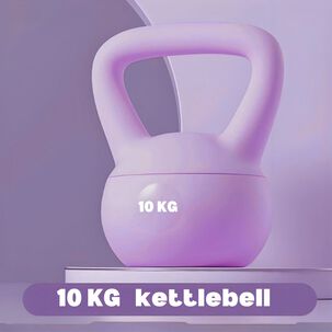 Pesa Rusa Kettlebell 10kg Crossfit Blanda Lila