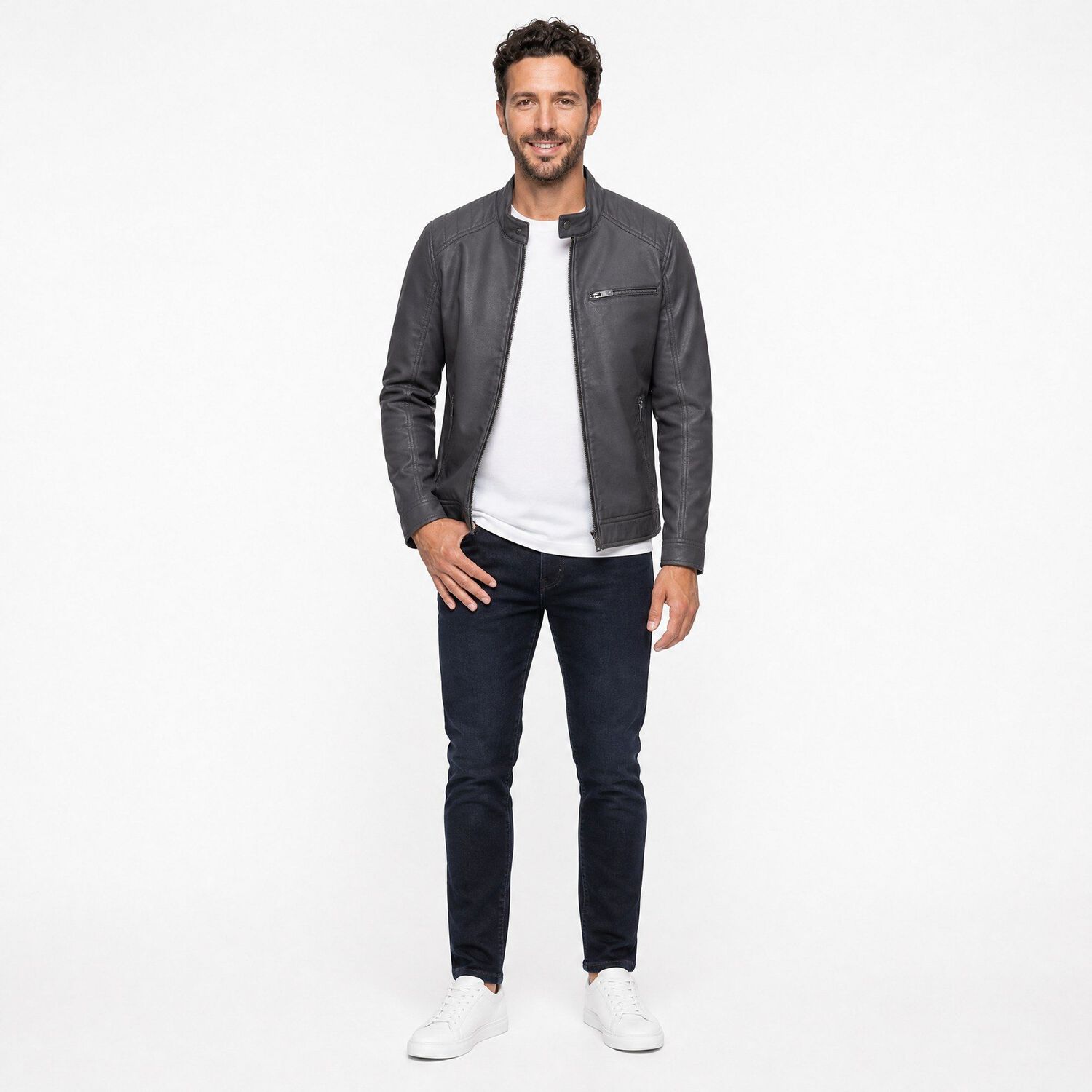 Chaqueta Hombre Az Black image number 0.0