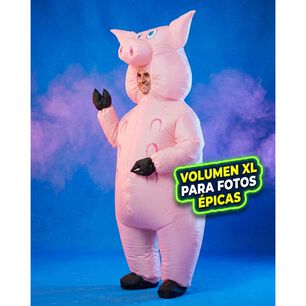 Disfraz Inflable Chancho Cerdo Adulto