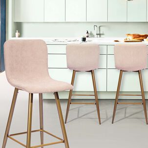 Pack 2 Pisos De Bar Citrino Beige