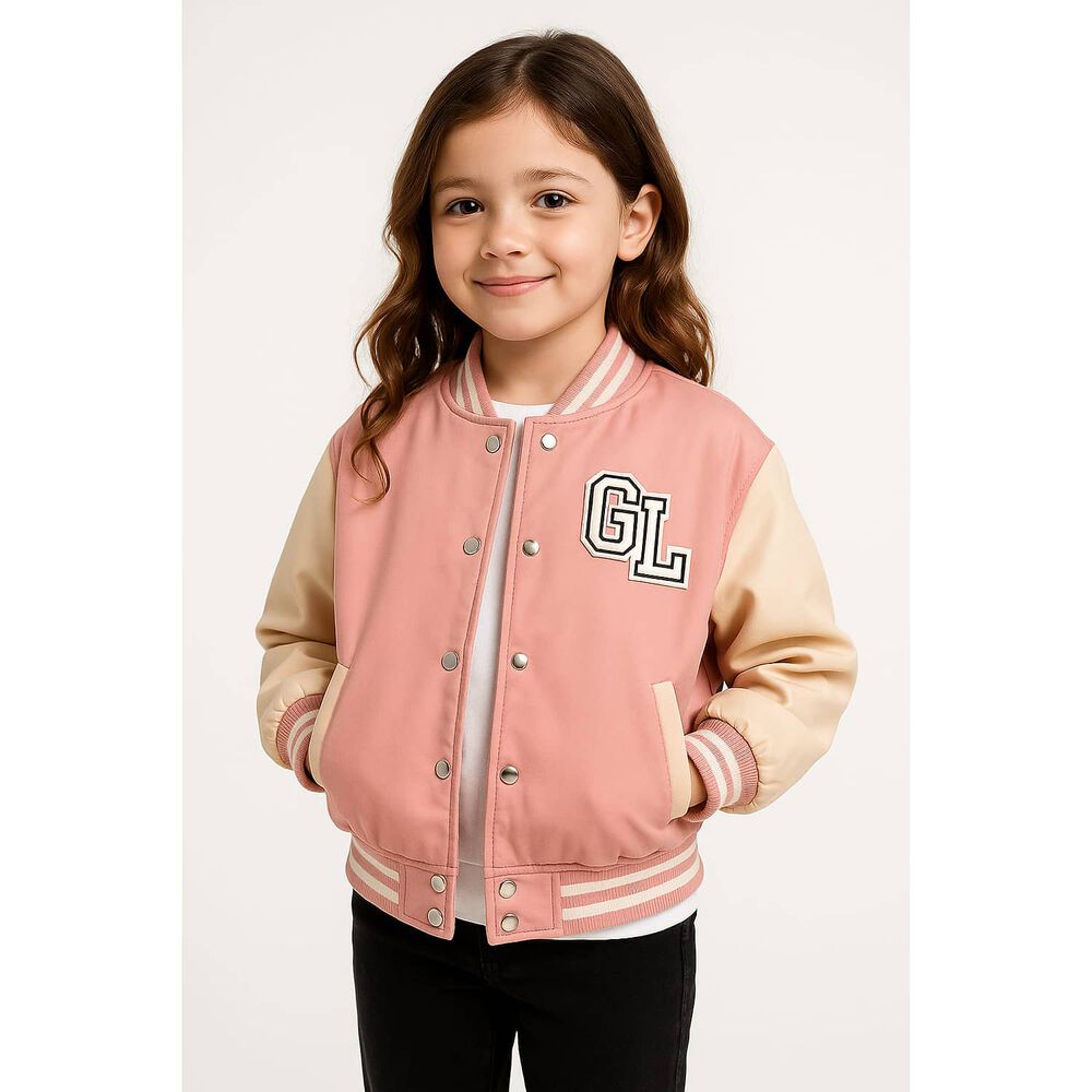 Chaqueta Boomber Varsity Para Ni&ntilde;os image number 2.0