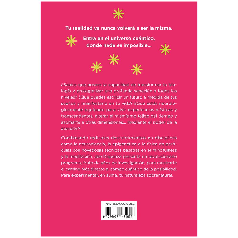 Sobrenatural (tapa R&uacute;stica) - Joe Dispenza | Libro image number 1.0