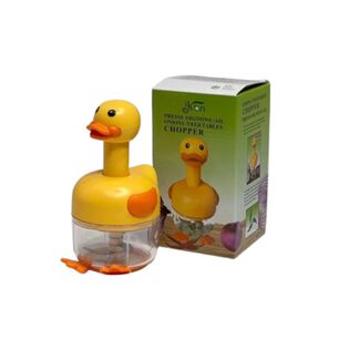 Mini Procesador De Vegetales Manual En Forma De Pato