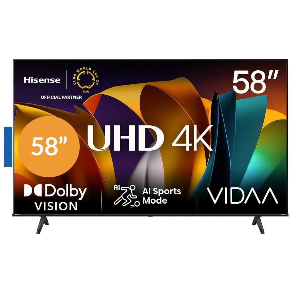 Led 58 Hisense 58A6N / Ultra HD 4K / Smart TV