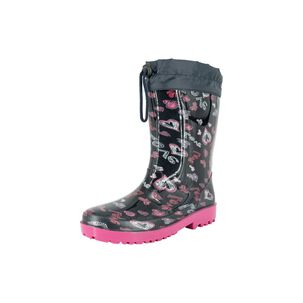 Bota De Agua Con Polar Mica Azul Bamboo