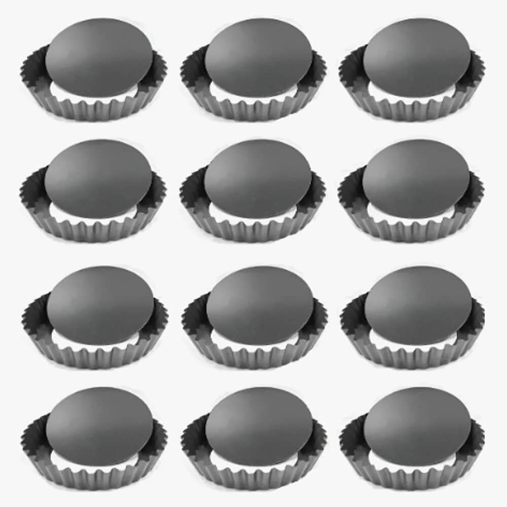 Pack 12 Moldes Tartaleta Desmontable image number 0.0