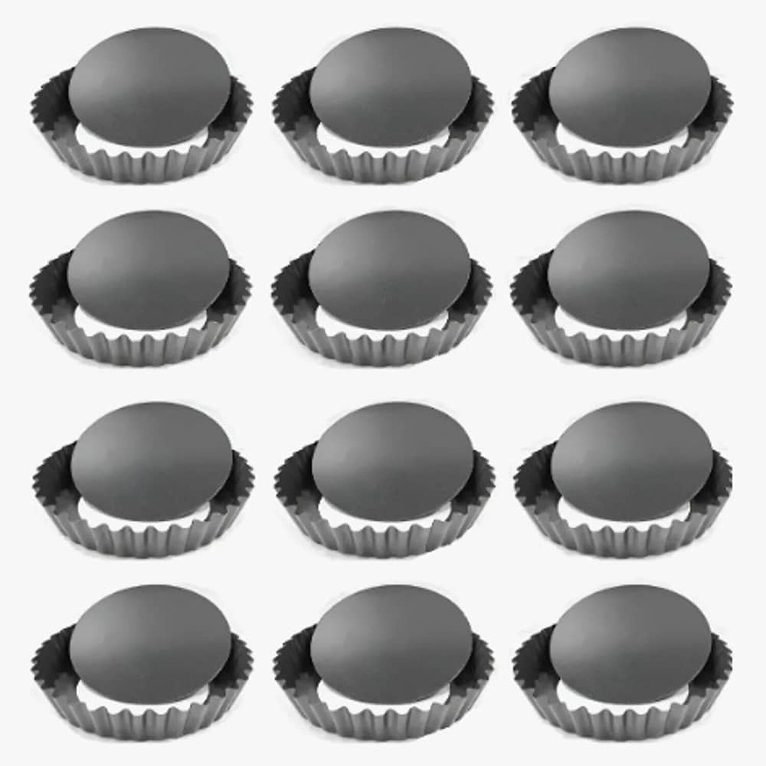 Pack 12 Moldes Tartaleta Desmontable image number 0.0