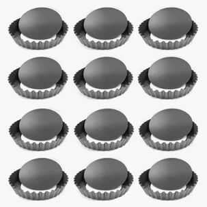 Pack 12 Moldes Tartaleta Desmontable