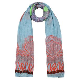 Pa&ntilde;uelo Alcala Celeste Kubayoff