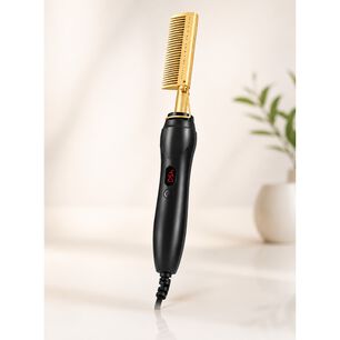 Peine Cepillo Alisador Profesional Gold Ceramic Unisex