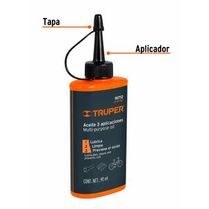 Aceite Sint&eacute;tico Multiuso 90 Ml Truper A-31-90