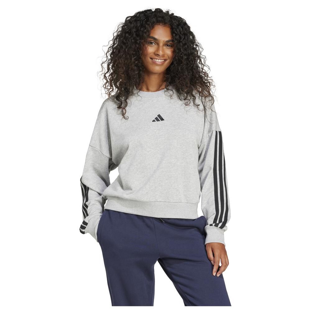 Sudadera Essentials French Terry 3 Bandas Adidas image number 2.0