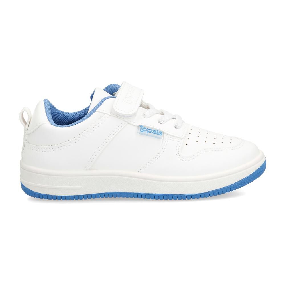 Zapatilla Infantil Niño Topsis White image number 2.0