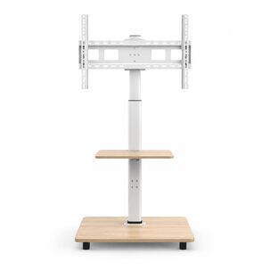 Soporte Base Tv Con Ruedas Tipo Pedestal Rack 32 A 50"