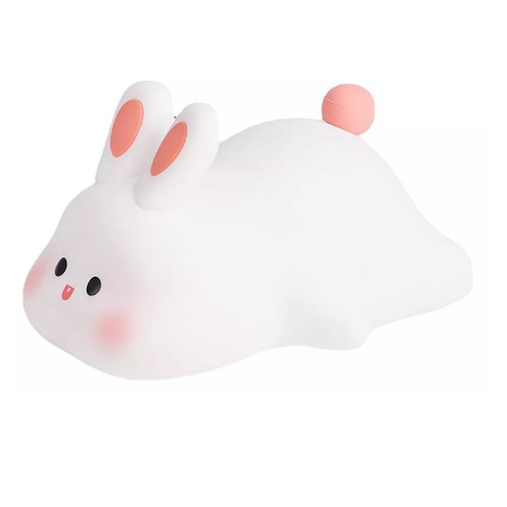 Lampara Velador Dise&ntilde;o De Conejo Recargable Portatil Con Sensor image number 0.0