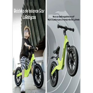 Bicicleta De Equilibrio Aprendizaje 2-8a&ntilde;os Lubabycas Blanca