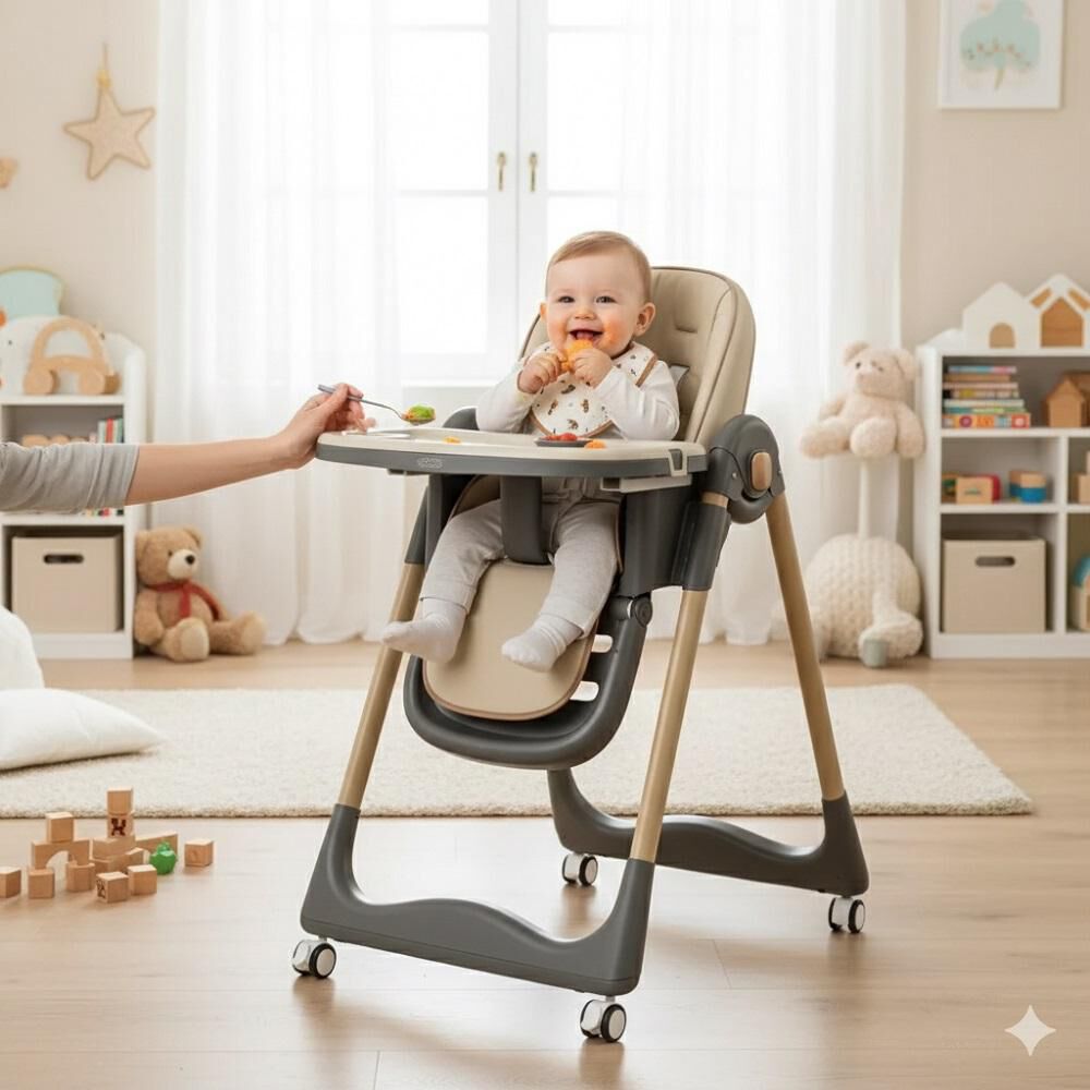 Silla De Comer Bebé Con Respaldo Reclinable image number 3.0