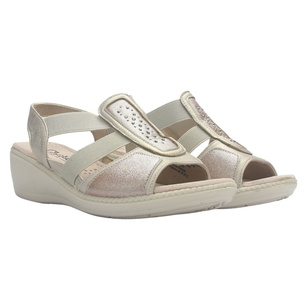 Sandalia Mujer Chalada Lupe-4 Champagne Casual image number 6.0