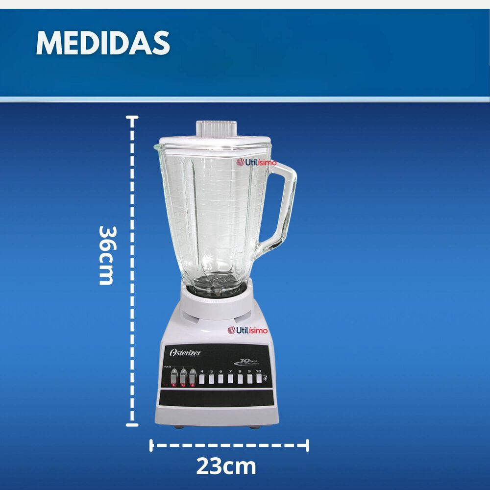 Licuadora Oster De 10 Velocidades Blanca Version 2026 image number 2.0
