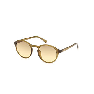 Lentes De Sol Verde Oscuro Transparente Degradé Guess