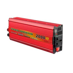 Inversor Convertidor De Corriente De Coche 2000w 12v220v