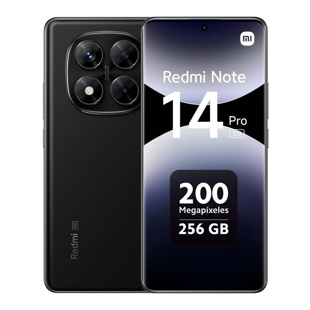 Xiaomi Redmi Note 14 Pro 256gb 8gb Ram 5g - Negro image number 3.0