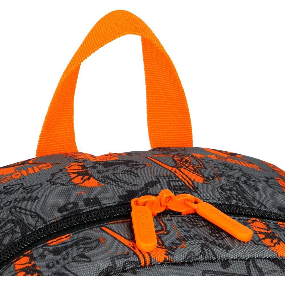 Mochila Xtrem Bolt 6xt Dino Naranjo image number 8.0
