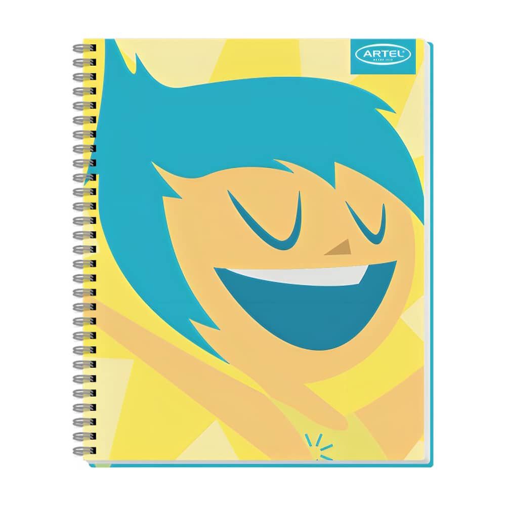 Pack 10pcs Cuadernos Univ 100hj Intensamente Artel 0408 image number 0.0