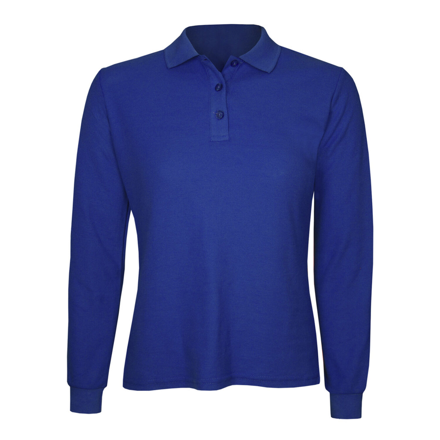 Polera Algod&oacute;n Pique Manga Larga Velox Mujer image number 0.0