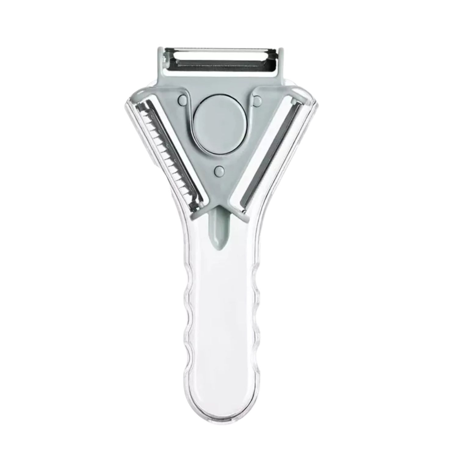 Pelador De Papas Frutas Verduras 3en1 Multiusos Ergon&oacute;mico image number 0.0