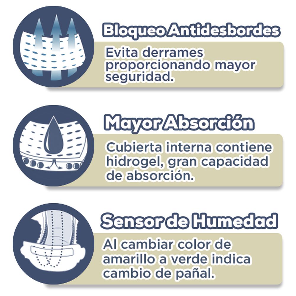 Pañales Adulto Desechables Feliday Plus 8 Un Talla G image number 2.0