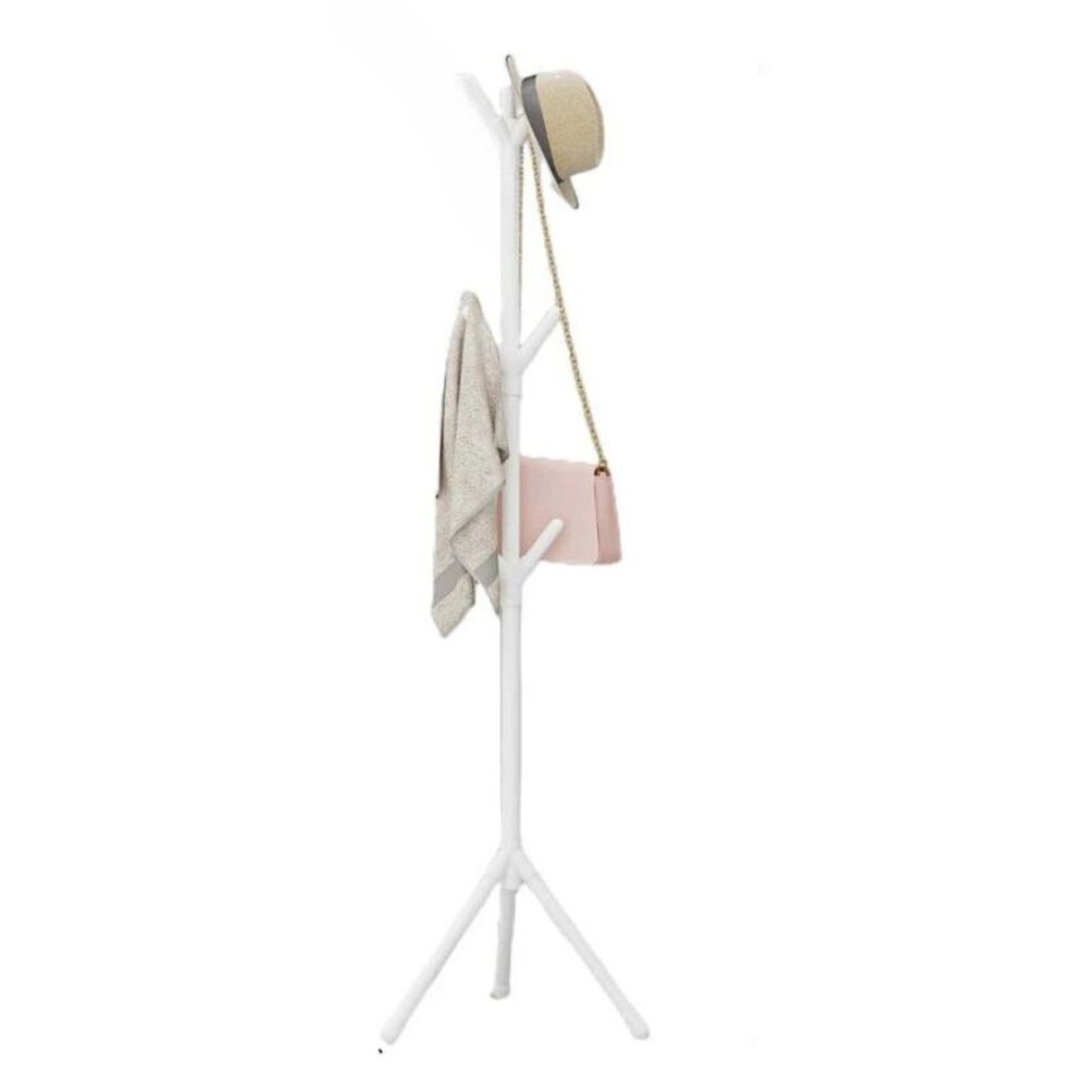 Colgador Perchero Tripo Adorno Ropa Sombrero Blanco image number 0.0