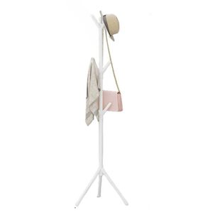 Colgador Perchero Tripo Adorno Ropa Sombrero Blanco