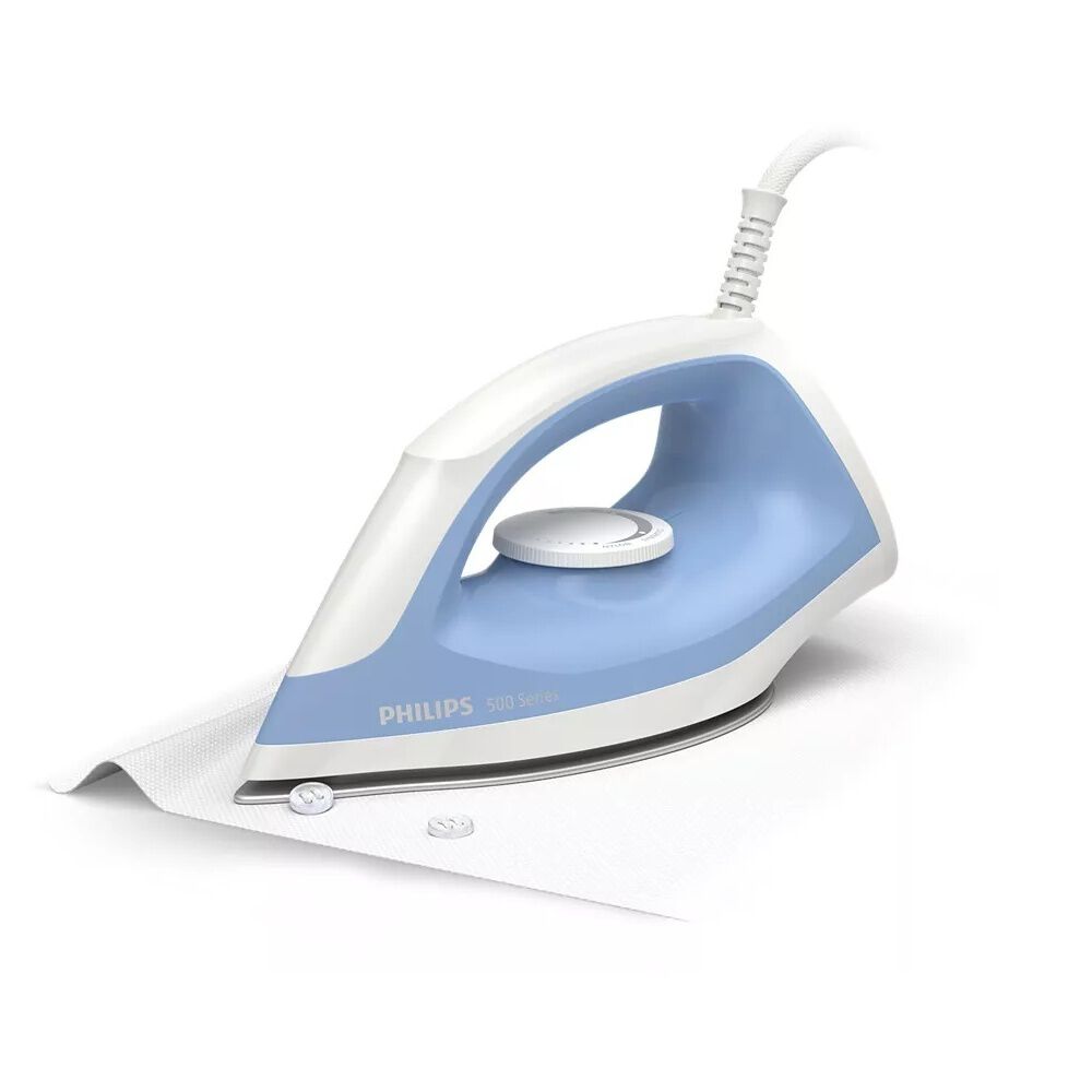 Placha Vapor Seca Philips Serie 500 Dry Iron Dst0520/20 Azul image number 5.0