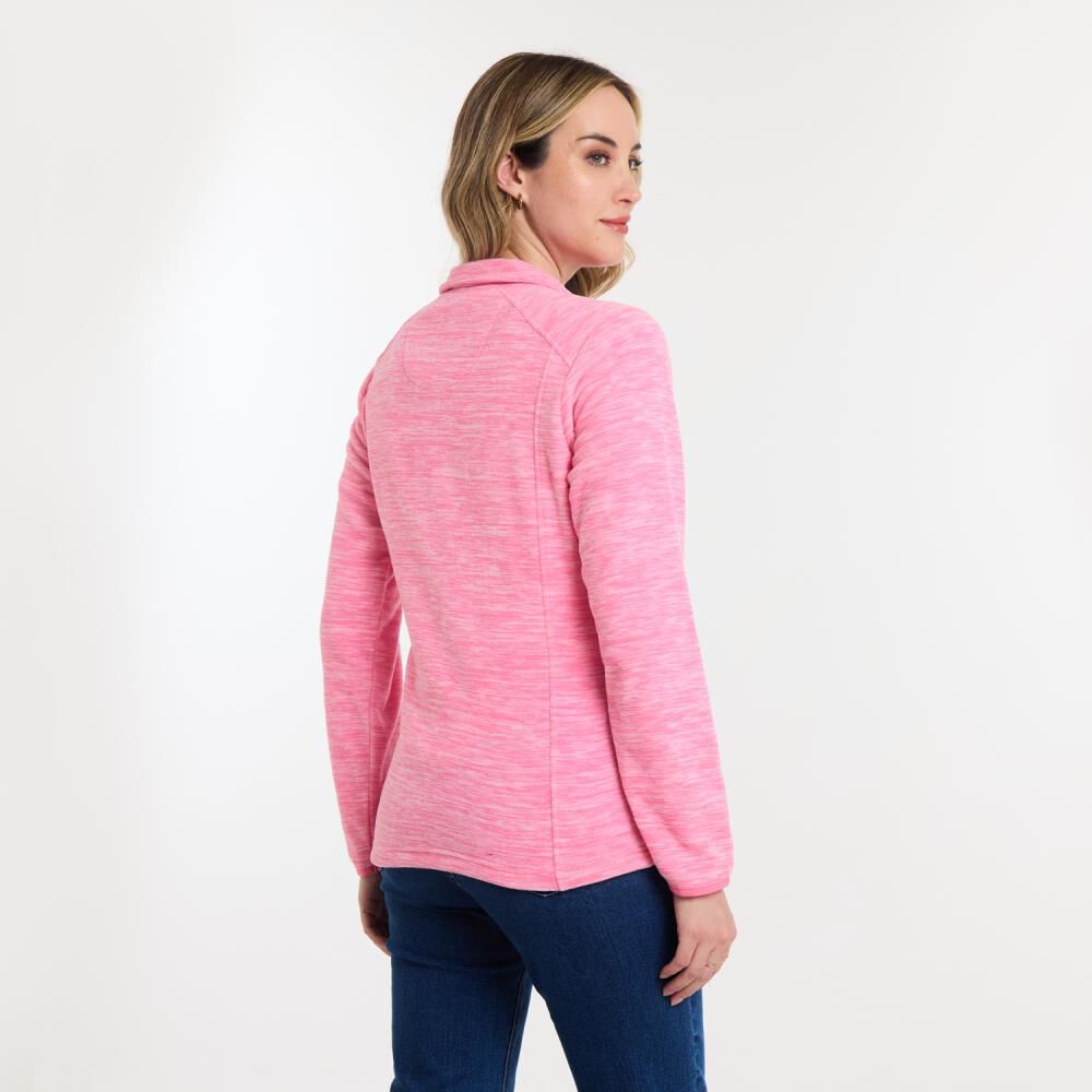 Polerón Básico Melange Cuello Redondo Mujer Geeps image number 3.0