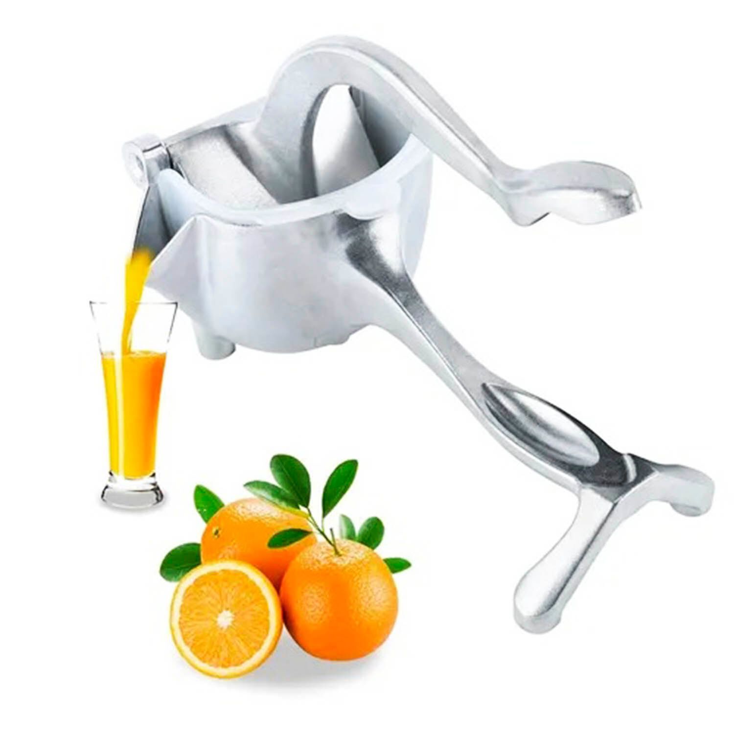 Exprimidor Manual Metalico Para Frutas Multiuso image number 7.0