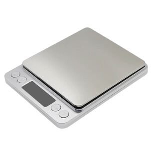 Balanza Digital Con Bandeja Cocina Hasta 3 Kg Pantalla Lcd