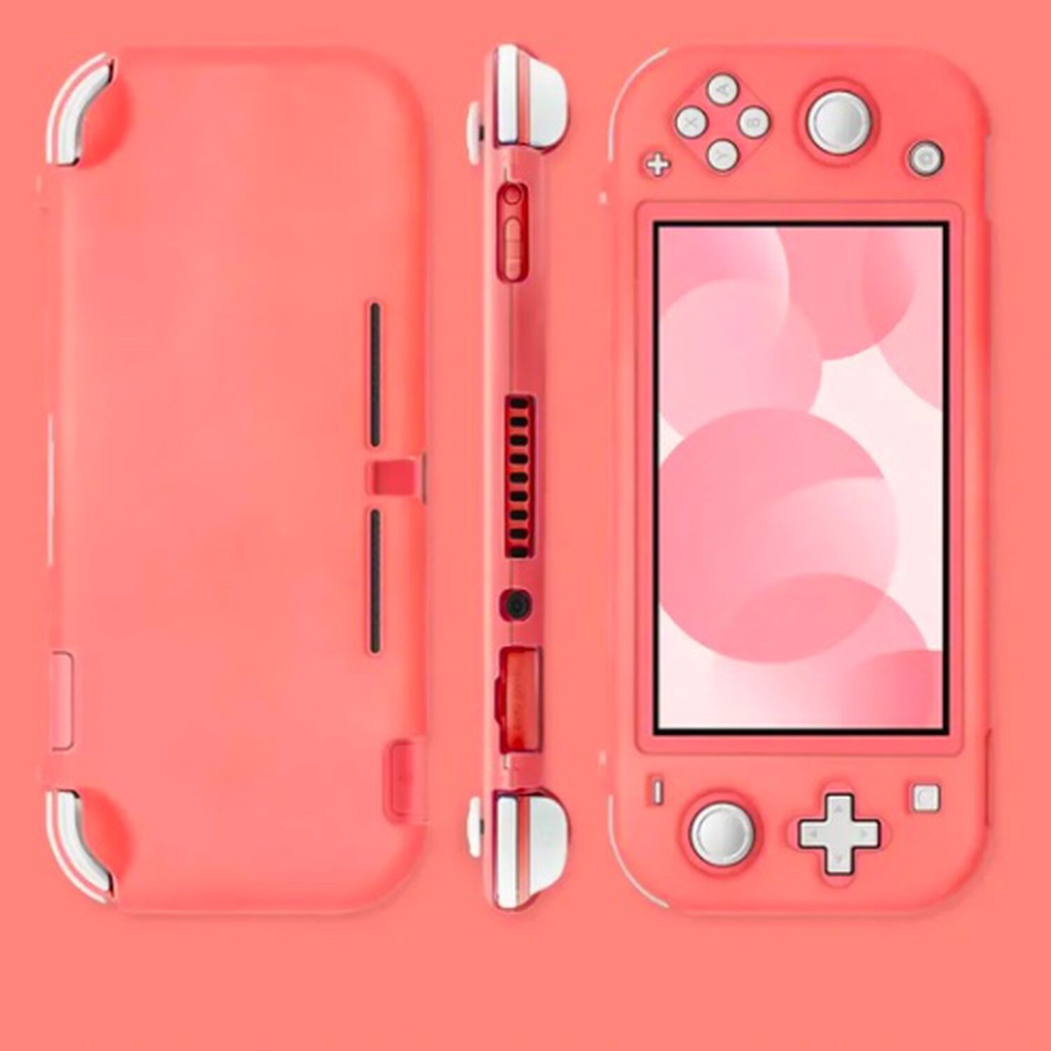 Carcasa Funda Protectora Para Nintendo Switch Lite Premium Rojo image number 0.0