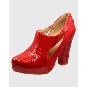 Zapato Taco Who Rojo