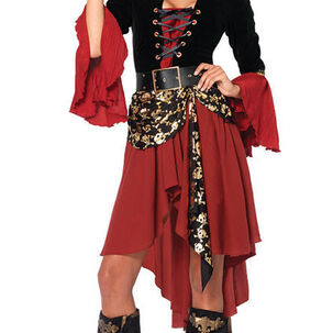 Disfraz De Mujer Pirata Adulta Halloween