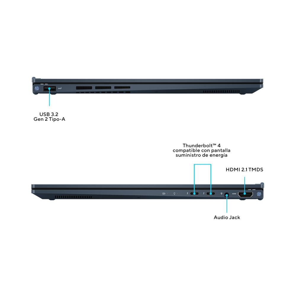 Notebook 14" Asus Zenbook 14 Flip Oled UP3404 / Intel Core I7 / 16 GB RAM / 1 TB SSD image number 6.0
