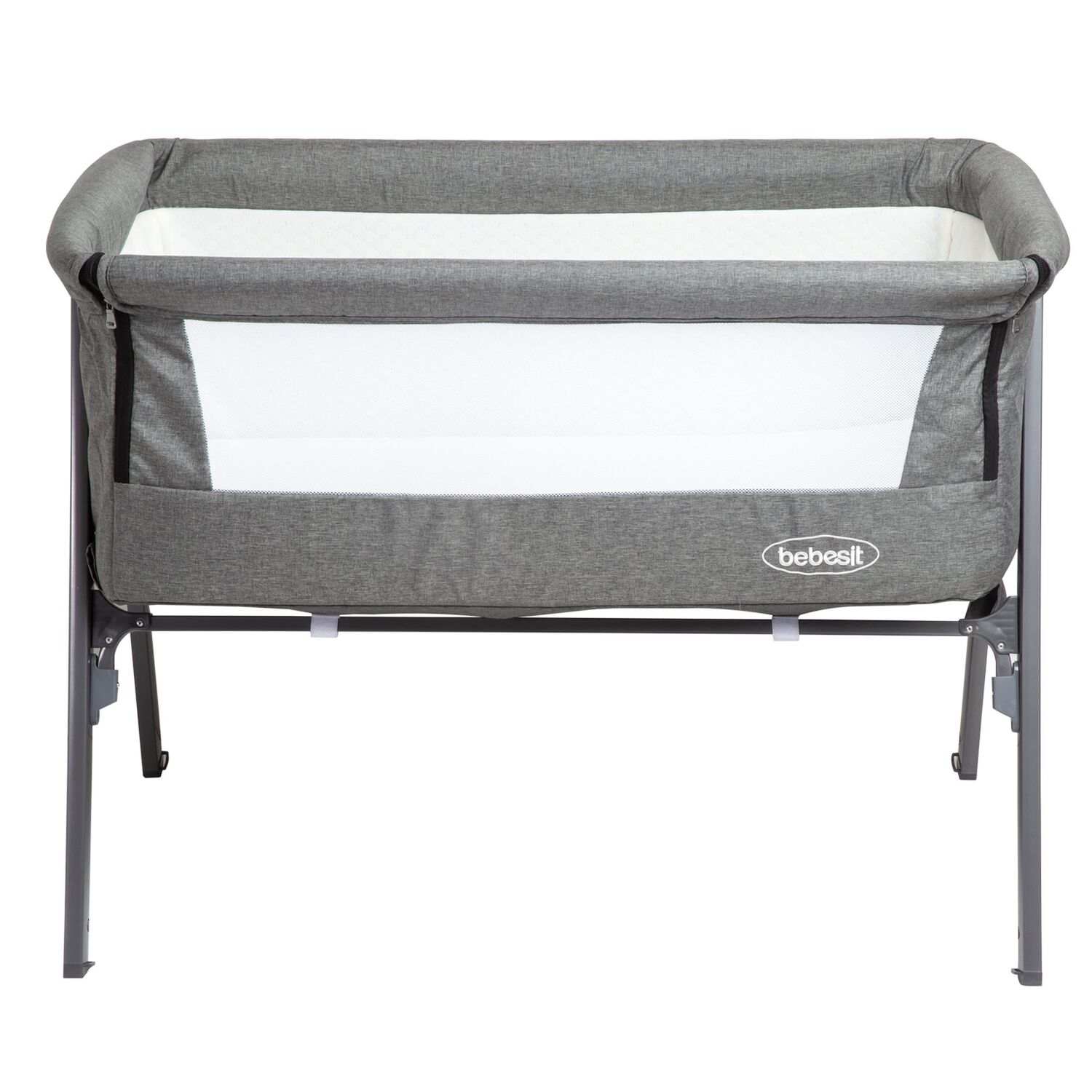 Cuna Colecho Easy Lx Con Mosquitero Gris image number 1.0