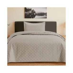 Quilt Andes Liso Beige 1.5 P