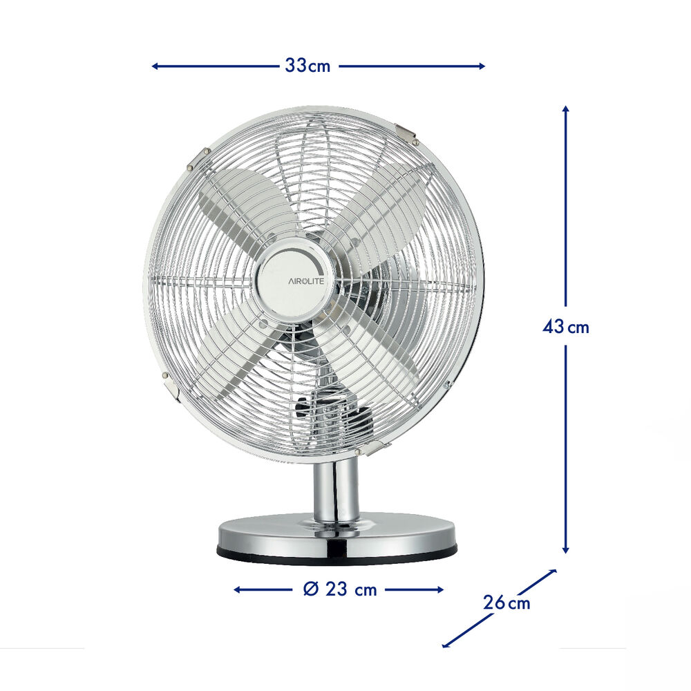 Ventilador Sobremesa 12 V12sm Metal Airolite image number 1.0